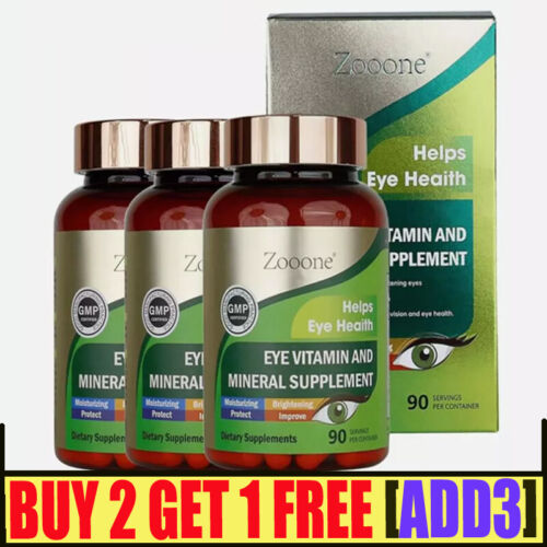 1 Pack Zooone- Lutein Eye Vitamins Zeaxanthin to Support Eye Health, 90 Tablets - Image 2