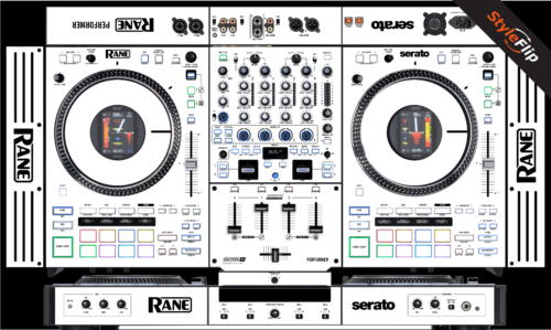 Rane Performer Skin | Color White  | Protective Decal | StyleFlip Skins - Image 2