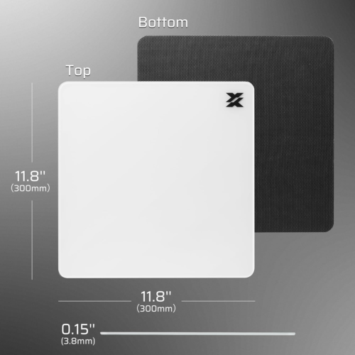 Glass Gaming Mouse Pad, Ultra-Smooth Micro-Etched Surface Mousepad, Improved Pre - Image 5