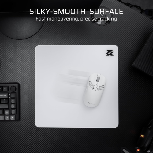 Glass Gaming Mouse Pad, Ultra-Smooth Micro-Etched Surface Mousepad, Improved Pre - Image 6