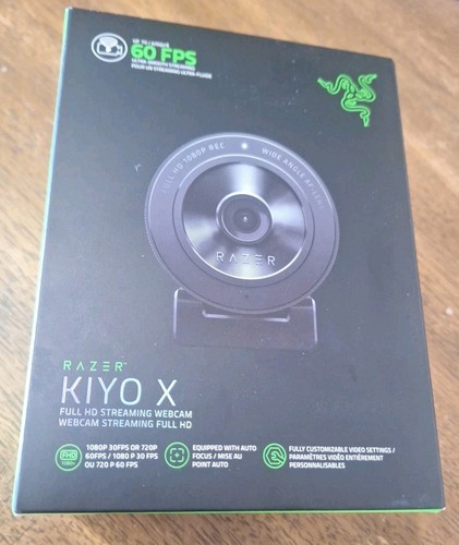 Razer Kiyo Pro Webcam For Streaming, Gaming, Video Calls: Full Hd 1080p 60fps