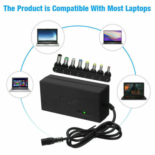 96W Universal Laptop Power Supply Charger Adapter w/ 42 Tips Notebook Charger US - Image 2