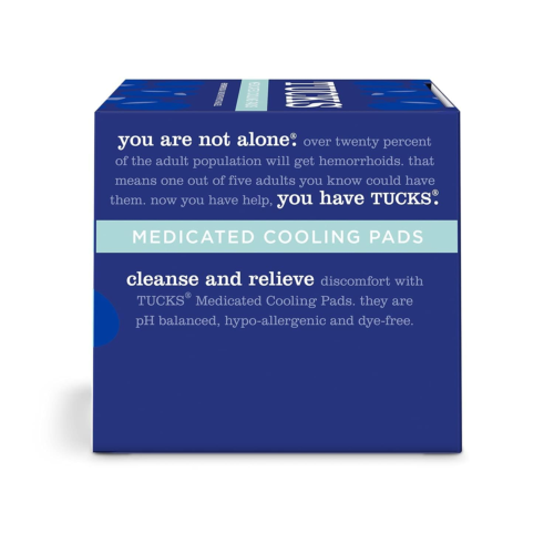 TUCKS Medicated Cooling Pads, 100 Count – Pads with Witch Hazel, Cleanses Sensit - Image 12
