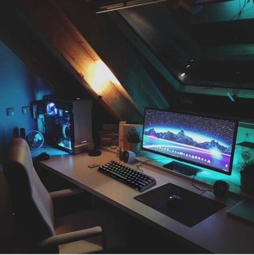 UK Layout 60% True Mechanical Gaming Keyboard Type C Wired 14 Chroma RGB Backlit - Image 8