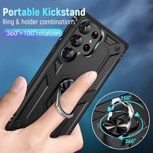 For Samsung Galaxy S25 Ultra S24 S23 S22 S21 FE Case Phone Cover + Screen Glass - Image 14