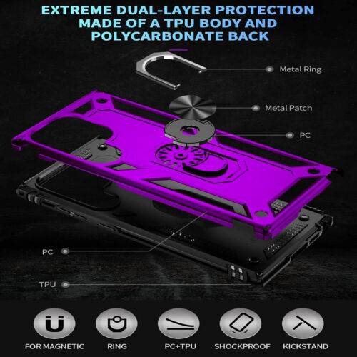For Samsung Galaxy S25 Ultra S24 S23 S22 S21 FE Case Phone Cover + Screen Glass - Image 50