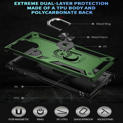 For Samsung Galaxy S25 Ultra S24 S23 S22 S21 FE Case Phone Cover + Screen Glass - Image 60