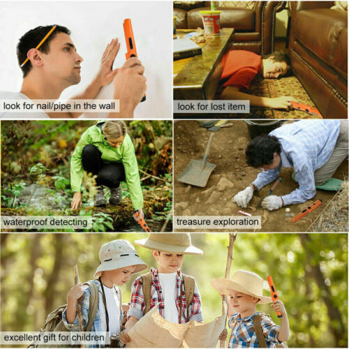 HandHeld Metal Detector Gold Digger Hunter Probe Sensitive Tester Waterproof - Image 12