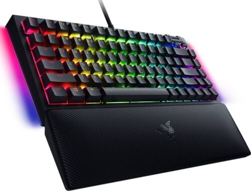 New Sealed Razer BlackWidow V4 75% RGB Mechanical Gaming Keyboard - Black - Image 4