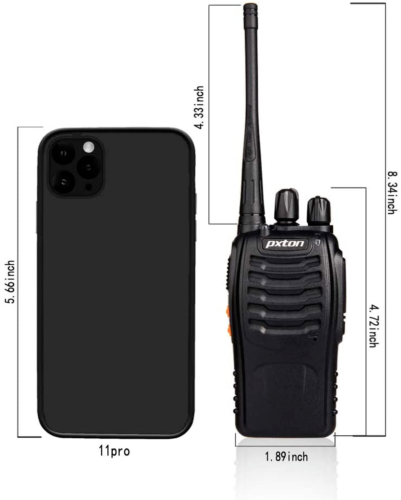4 Pack Set Long Range Walkie Talkie 50 Mile Two Way Radio Charge Waterproof - Image 19