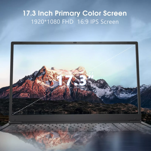 SGIN Laptop 17.3 Inch computer with 4GB RAM 128GB SSD Dual Core Up to 2.6 GHz - Image 4