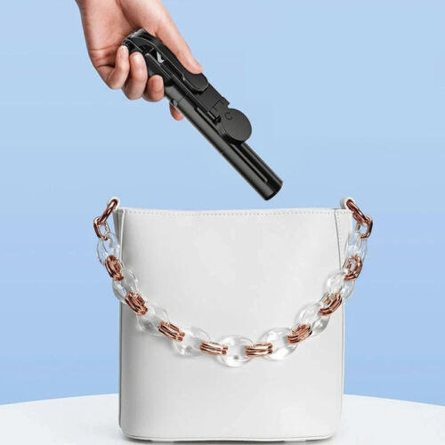 6-in-1 Selfie Stick W/ Fill Light 67' Phone Tripod Bluetooth Remote Live Stream - Image 2