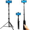 Phone Tripod Stand Selfie Stick 54 Inch Aluminum Alloy with Wireless Remote Phone Tripod Stand Selfie Stick 54 Inch Aluminum Alloy with Wireless Remote