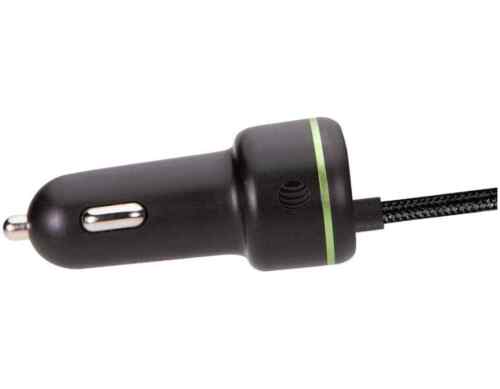 AT&T Captive Cable Power Delivery Car Charger 40W with USB-C Port (USB-C) Black - Image 2