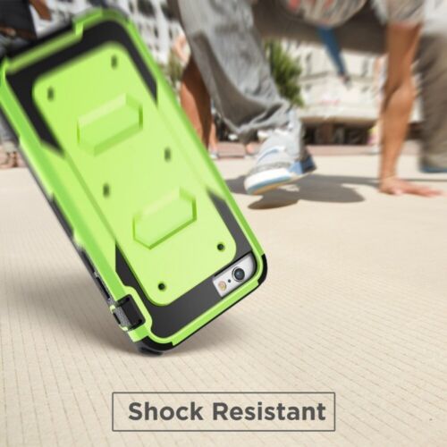 ARMOR TANK RUGGED Phone Case Cover Clip Stand Holster +BUILT IN SCREEN PROTECTOR - Image 75