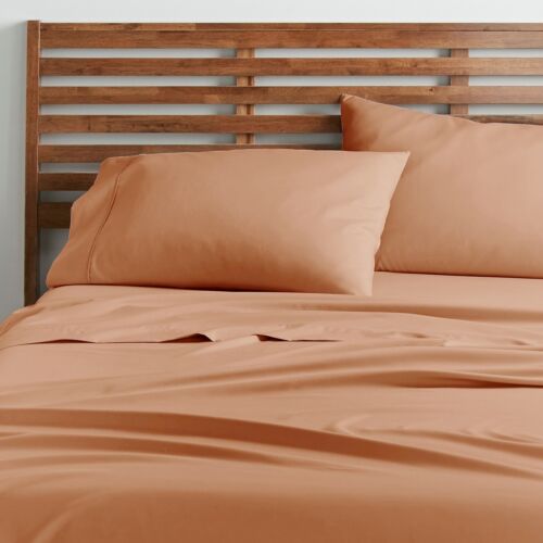 1800 Deluxe Series 4Piece Bed Sheet Set Deep Pocket Wrinkle Resistant Silky Soft - Image 56