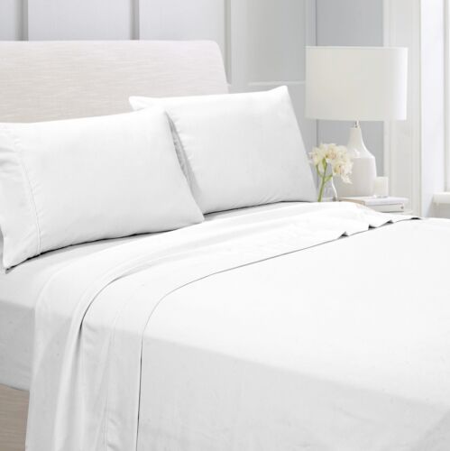 1800 Deluxe Series 4Piece Bed Sheet Set Deep Pocket Wrinkle Resistant Silky Soft - Image 63