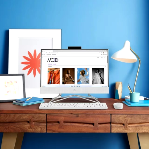 HP 22" All-In-One Desktop Computer Pentium Silver 3.2GHz 8GB 128GB SSD Win11 - Image 9