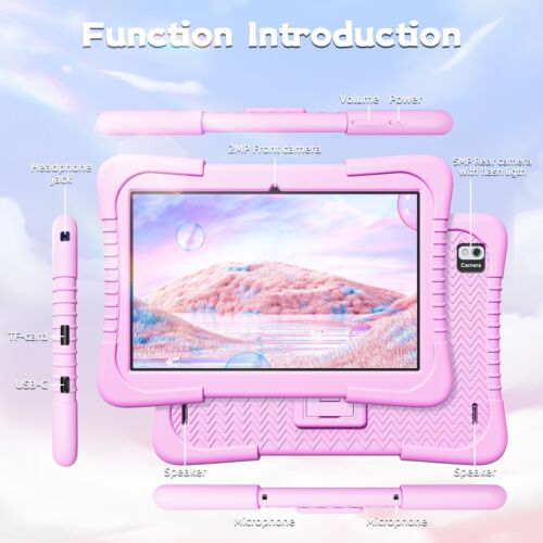 Kids Tablet 10 inch Android 12/13 Tablet for Kids 64/128GB with Parental Control - Image 84