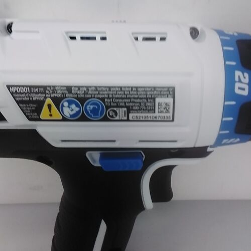 HART 1/2" Drill Driver 20 volt 20V 2 Speed Cordless HPDD01 (*TOOL ONLY*)