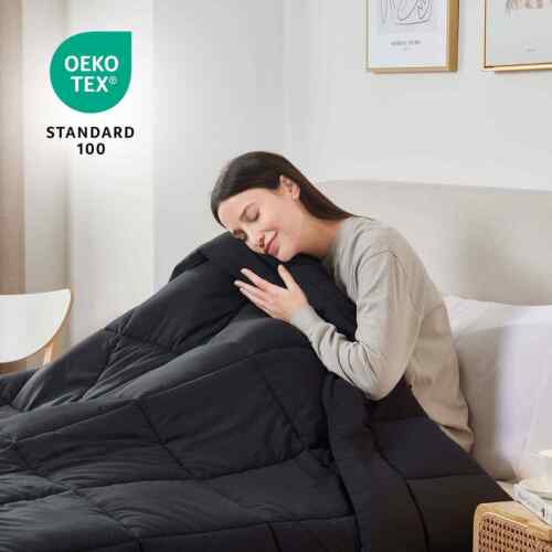 Quilted Down Alternative Comforter, Ultra Soft all season Comforter Duvet Insert