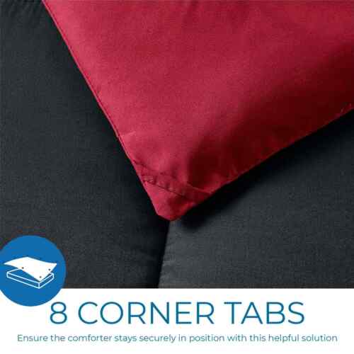 Quilted Down Alternative Comforter, Ultra Soft all season Comforter Duvet Insert - Image 23