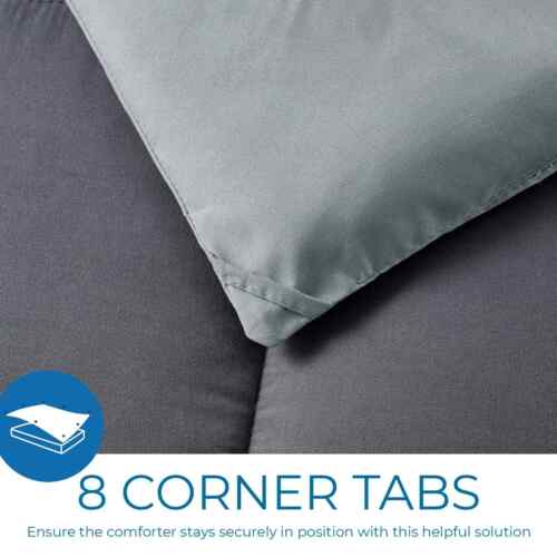 Quilted Down Alternative Comforter, Ultra Soft all season Comforter Duvet Insert - Image 40