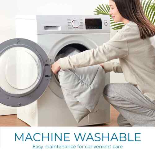 Quilted Down Alternative Comforter, Ultra Soft all season Comforter Duvet Insert - Image 51