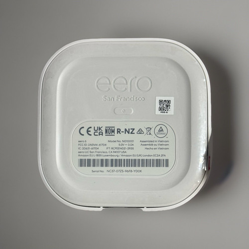 eero 6 Dual Band Wi-Fi 6 Router Mesh System - White (2-Pack) - Image 2