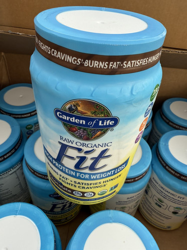 Garden of Life 102747 Raw Organic Fit Double Size Chocolate Powder - 32.5oz...