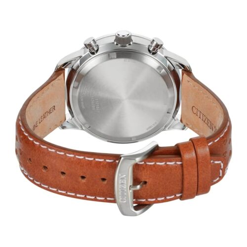 Citizen Men's CA4500-08X Eco-Drive Chronograph Stainless Steel Quartz Watch  NWT