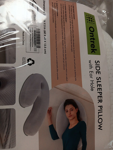 Talalay Natural Latex Pillow, Medium Support Bed Pillow Helps Relieve Pressure