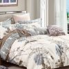Daisy Silhouette 100% cotton bedding set: 2pc/3pc/5pc duvet cover set all sizes