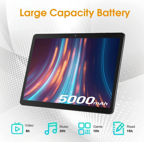 10.1" WIFI Tablet Android 12 Tablets Pad 32G 64GB 128GB HD Quad-Core Dual Camera - Image 21