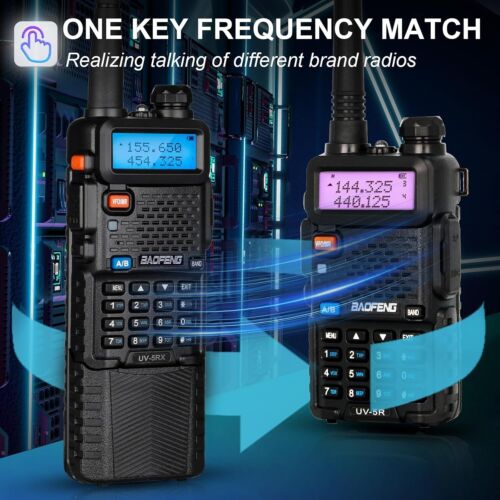 2 PACK Long Range Walkie Talkie 100 Mile Two Way Radio Charge Headset Waterproof - Image 2