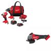 M18 18V Lithium-Ion Cordless Combo Kit (2694-25),  (2) Batteries, Charger, Bag