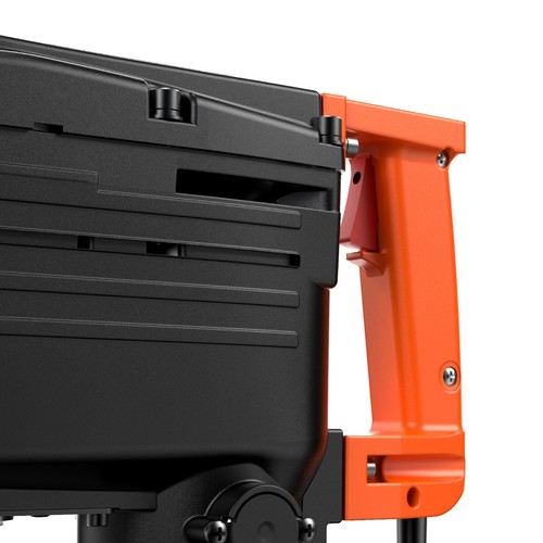 Demolition Jack Hammer Concrete Breaker 2200W Hammer 6 Chisel Bits Black - Image 12