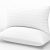 2-Pack 100% Cotton Pillow Set Breathable Hotel Down-Alternative Queen/King Sizes 2-Pack 100% Cotton Pillow Set Breathable Hotel Down-Alternative Queen/King Sizes