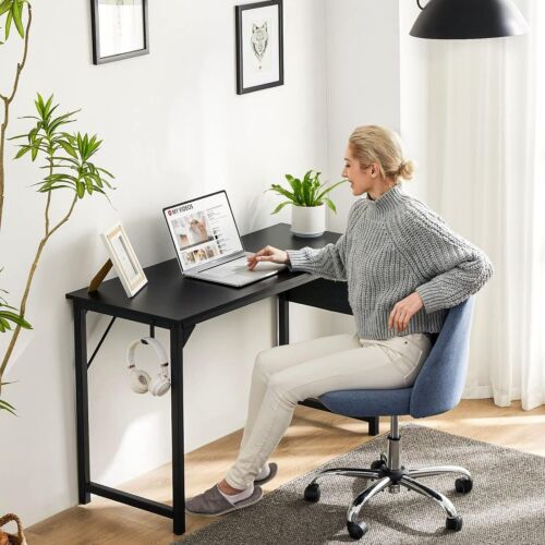 31-63" Modern Office Computer Desk Writing Work Study Table with Storage Bag - Image 5