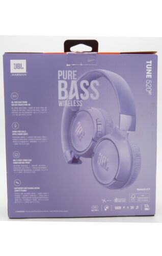 JBL Tune 520BT Wireless Bluetooth On-Ear Headphones With Built-In Microphone - Image 2