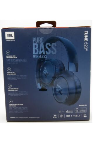 JBL Tune 520BT Wireless Bluetooth On-Ear Headphones With Built-In Microphone - Image 10
