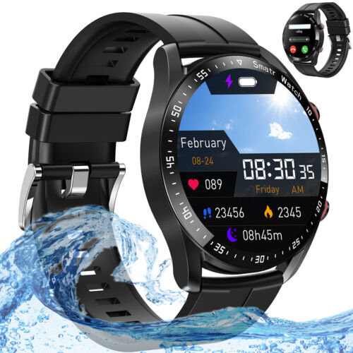 SL-TECH SMARTWATCH 1.96" 430mAh WATERPROOF BLUETOOTH Fitness for SAMSUNG/iPHONE