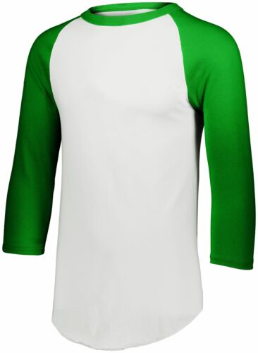 Augusta Sportswear 4420 Mens Baseball Jersey Sports T-Shirt Raglan Stylish Tee - Image 5