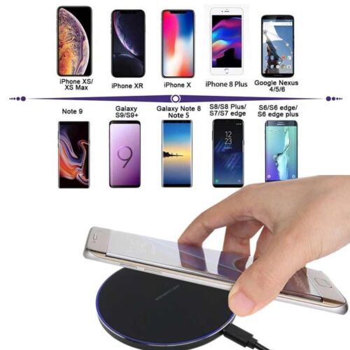 15W Max Wireless Fast Charger Charging Pad for Samsung Phone Buds iPhone AirPods - Image 7