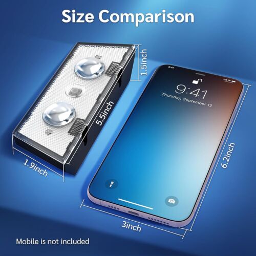 LED Solar Power Fence Lights Deck Door Wall Stair Step Outdoor Garden Decor Lamp - Image 5