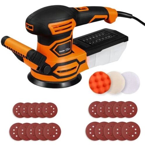 Tacklife PRS03A 450W 5-inch Power Random Orbital Sander Up to 13,000 RPM