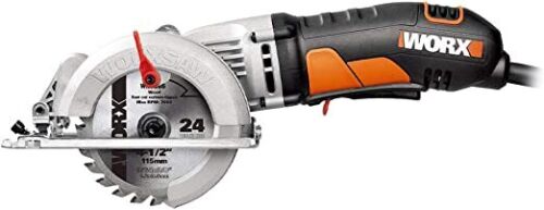 Worx WX429L 4 Amp WORXSAW 4.5" Electric Compact Circular Saw - Black