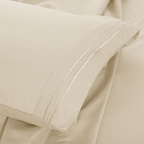 6 Piece Bed Sheet Set 1800 Series Microfiber Comfort Deep Pocket Hotel Bed Sheet - Image 29