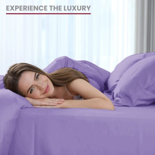 6 Piece Bed Sheet Set 1800 Series Microfiber Comfort Deep Pocket Hotel Bed Sheet - Image 54