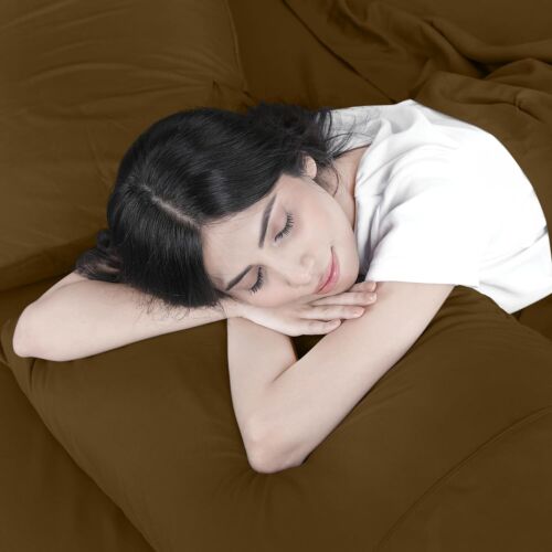 Soft Brushed Microfiber 4 Piece Bed Sheet Set with Pillow Cases Utopia Bedding - Image 138